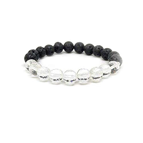 White Lava Rock | Beaded Bracelet 8