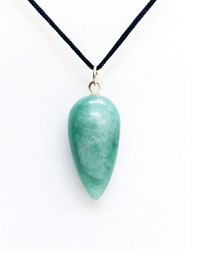 Green Aventurine Drop Shaped Crystal Pendant – Astro Crystal Mart