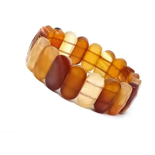 Men's natural healing on sale stone stretch bracelet