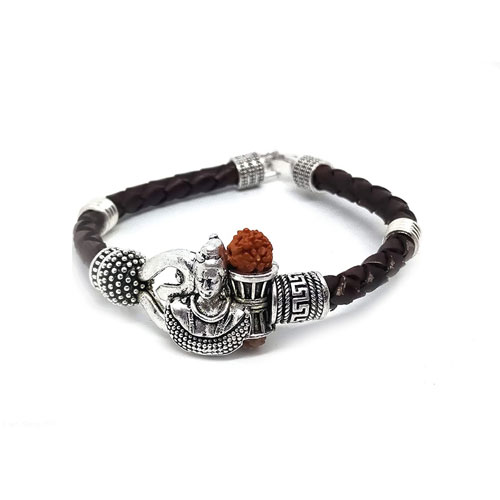 Lord Shiva Trident Trishul Trishool Kada 925 Sterling Silver Handmade Bangle  Bracelet With Natural Rudraksha Magical Bahubali Kada Nsk384 - Etsy Israel