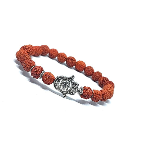 Buy Online Beads & Rudraksha Lord Ganesha Rudraksha Bracelet | jewellery  for men | menjewell.com