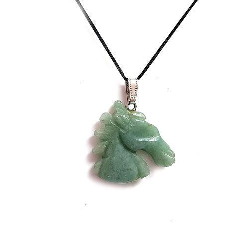 Green Aventurine Stone Necklace | Aria'sClosetInc