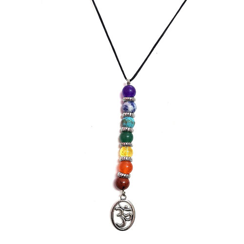 Natural Seven Chakra Beads Lucky Charm pendant chakra all in one pendant  For Reiki Healing at Rs 150/piece, Pendent in Khambhat